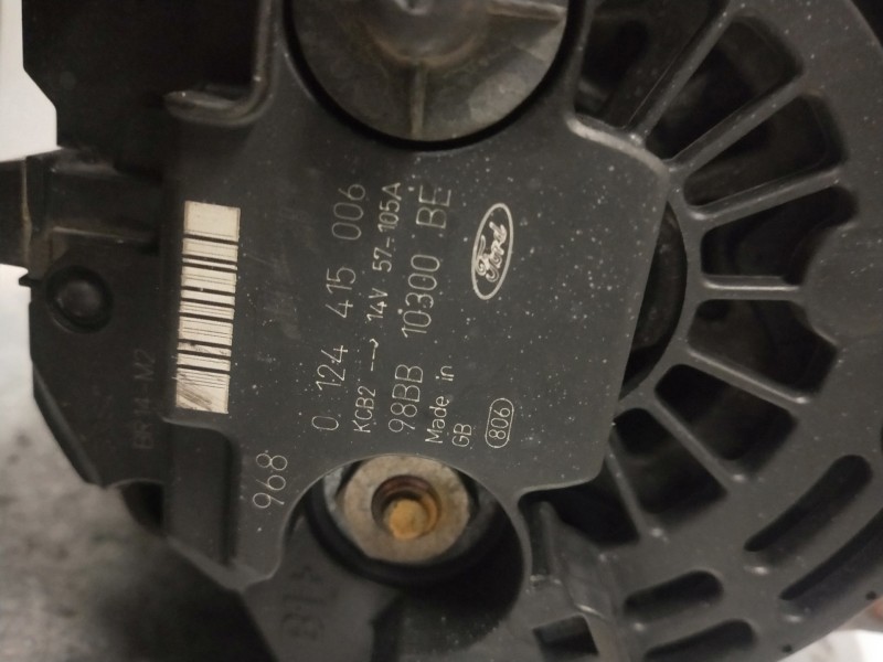 Recambio de alternador para ford mondeo berlina (gd) clx referencia OEM IAM 0124415006  