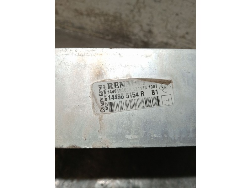 Recambio de intercooler para renault captur i (j5_, h5_) 1.2 tce 120 referencia OEM IAM 144965154R  