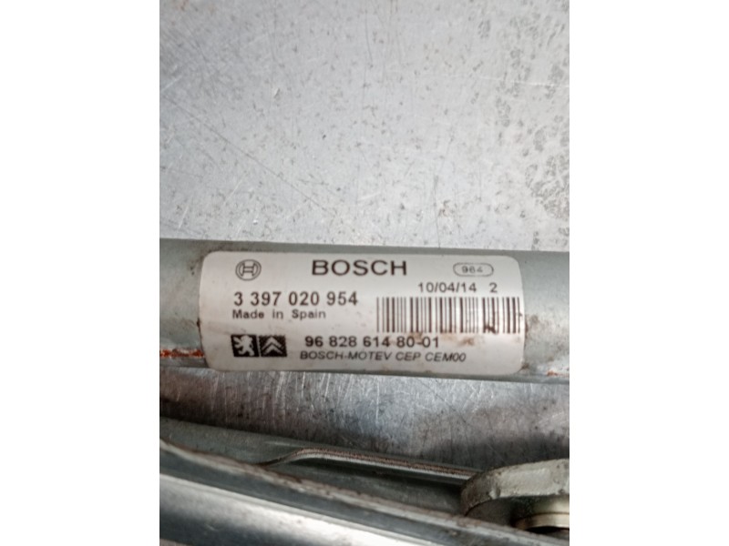 Recambio de motor limpia delantero para peugeot partner tepee 1.6 hdi 90 referencia OEM IAM 3397020954 968286148001 