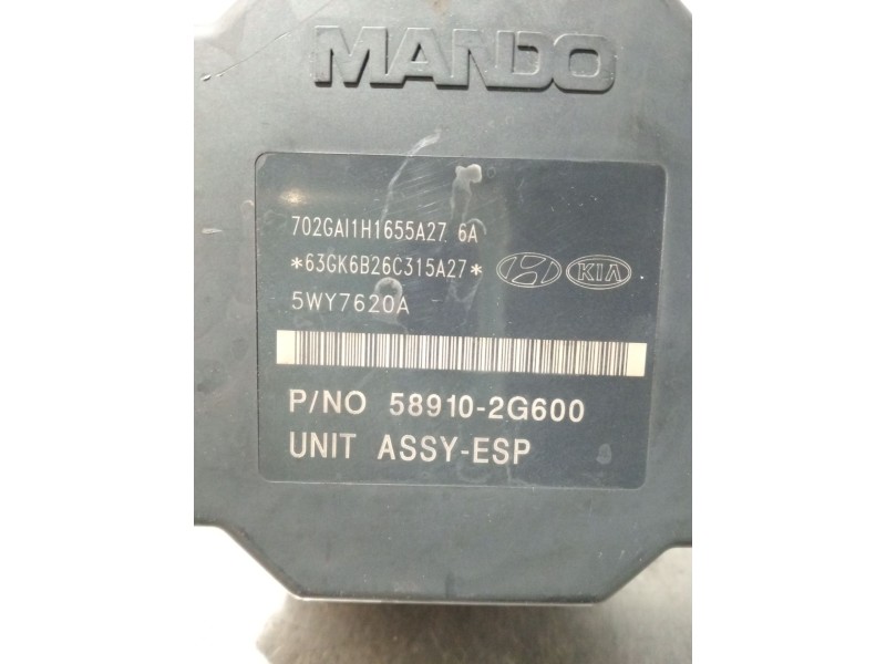 Recambio de abs para kia magentis ii (mg) 2.0 crdi referencia OEM IAM 589102G600 BH60137031 