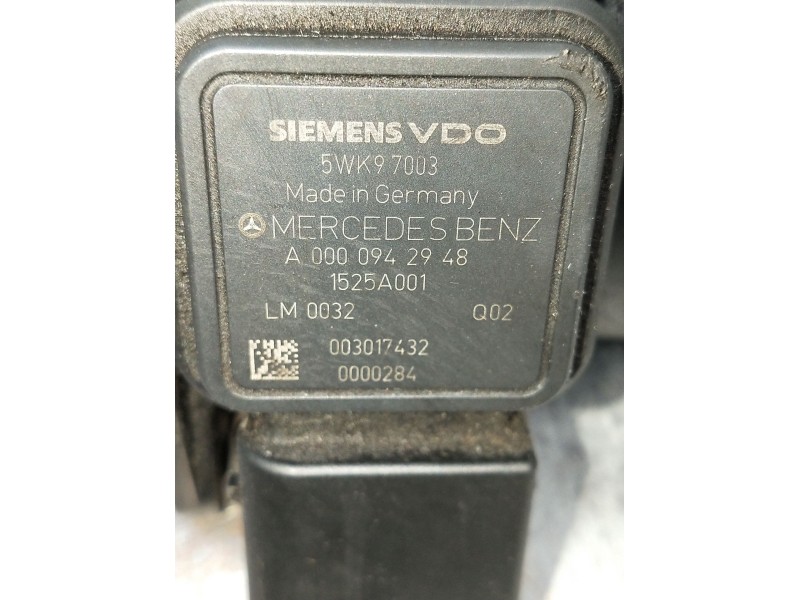 Recambio de caudalimetro para mercedes-benz clase b sports tourer (w245) b 200 cdi (245.208) referencia OEM IAM 5WK97003 A000094