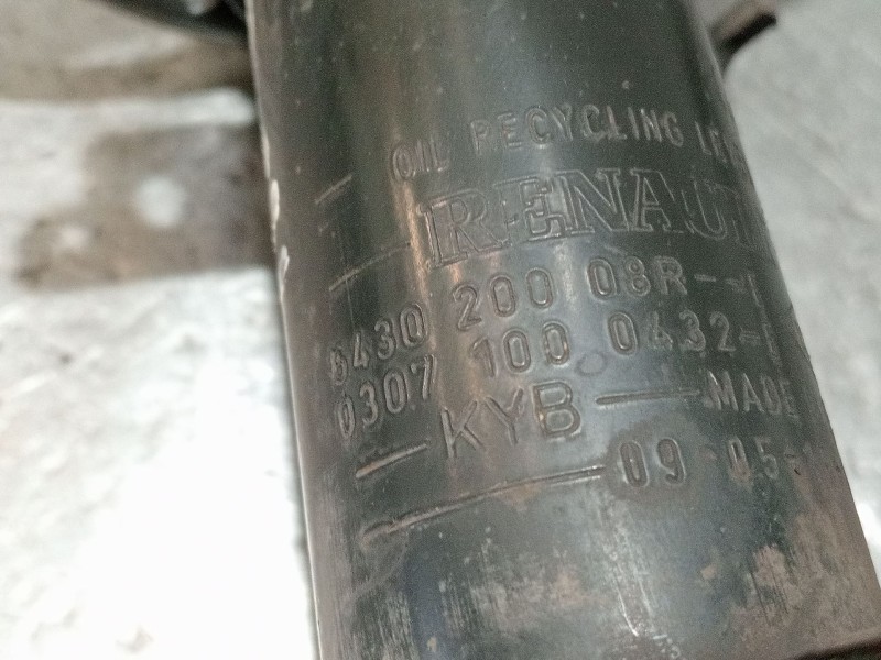 Recambio de amortiguador delantero derecho para renault megane iii hatchback (bz0/1_, b3_) 1.6 16v (bz1b, bz1h) referencia OEM I
