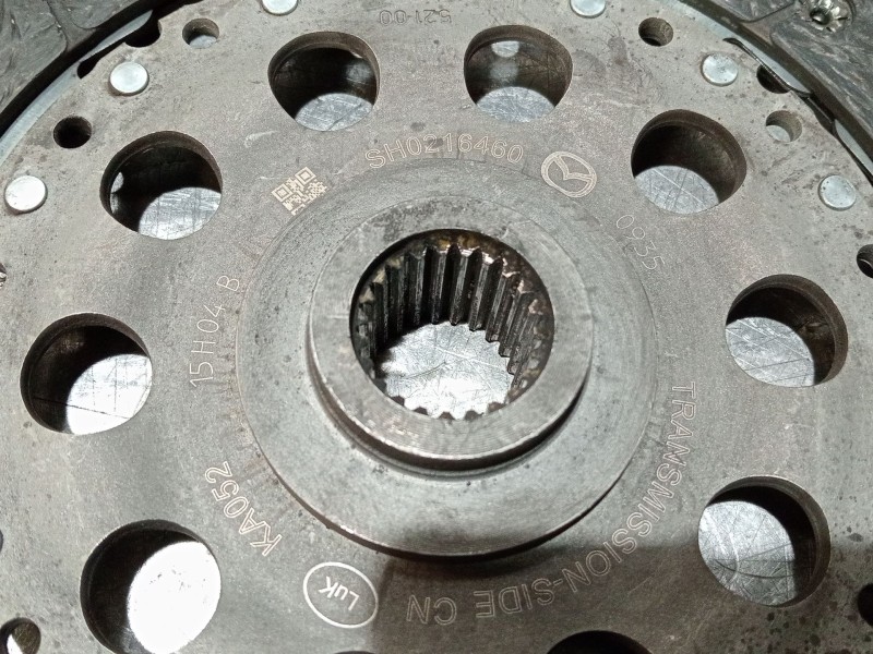 Recambio de kit embrague para mazda 3 (bm, bn) 2.2 d referencia OEM IAM SH0216460 15H04B SH16610