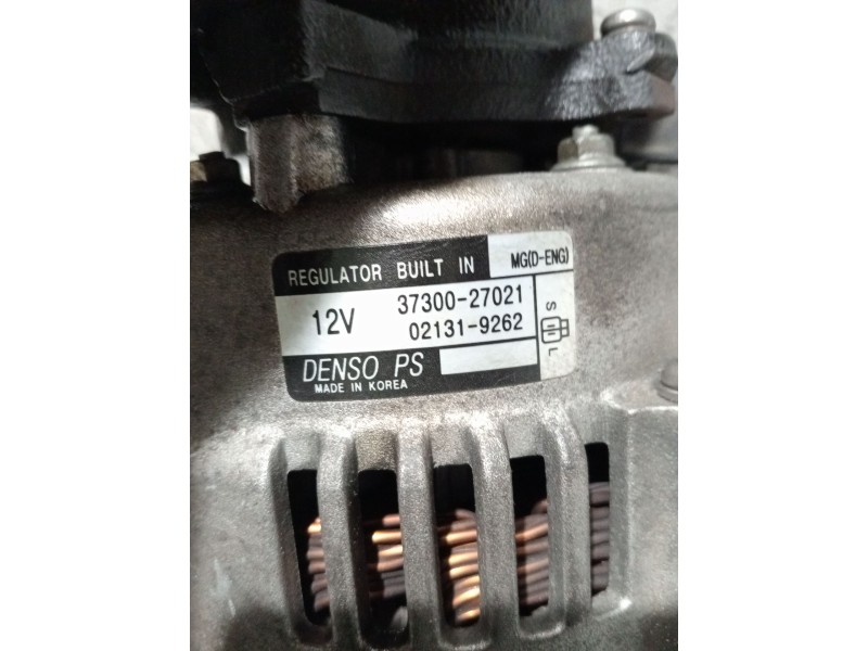 Recambio de alternador para hyundai sonata v (nf) 2.0 crdi referencia OEM IAM 3730027021 021319262 