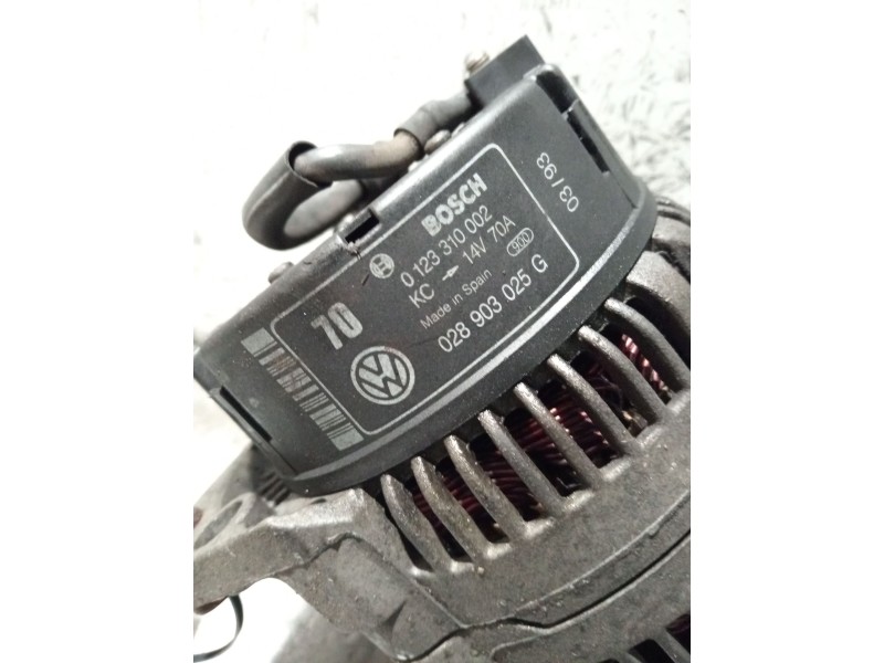 Recambio de alternador para seat ibiza ii (6k1) 1.9 d referencia OEM IAM 028903025G 0123310002 
