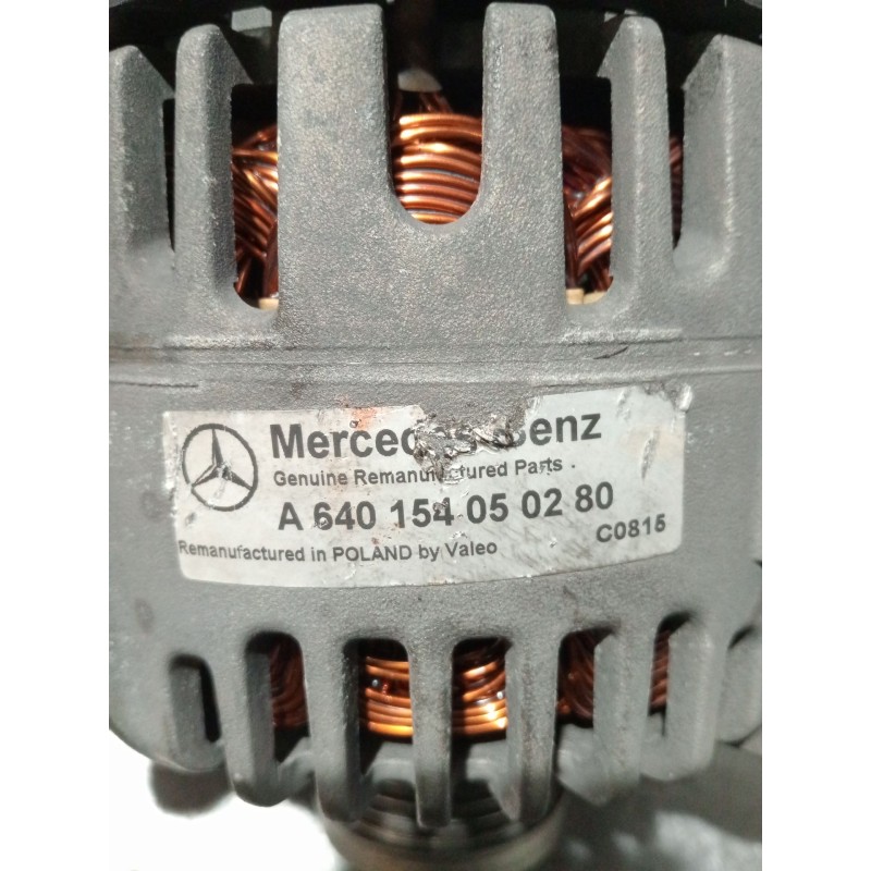 Recambio de alternador para mercedes-benz clase b sports tourer (w245) b 200 cdi (245.208) referencia OEM IAM A640154050280 C543
