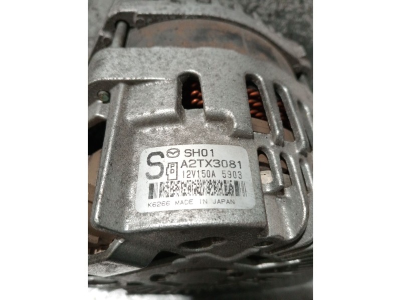 Recambio de alternador para mazda 3 (bm, bn) 2.2 d referencia OEM IAM A2TX3081  