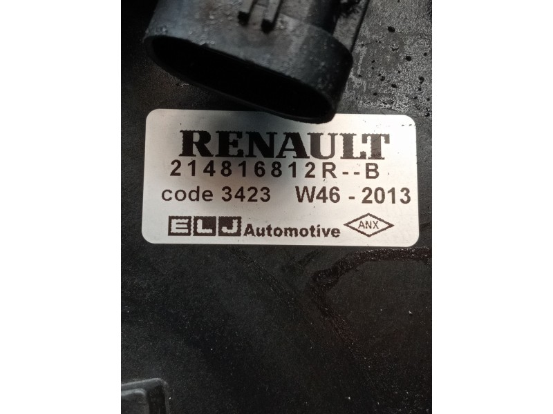 Recambio de electroventilador para renault captur i (j5_, h5_) 1.2 tce 120 referencia OEM IAM 21416812R  