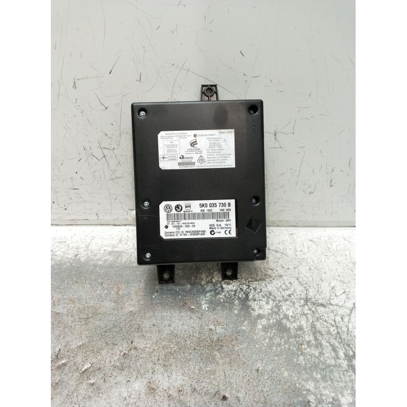Recambio de modulo electronico para volkswagen passat cc b6 (357) 2.0 tdi referencia OEM IAM 5N0035730B 100022400303 7669762917