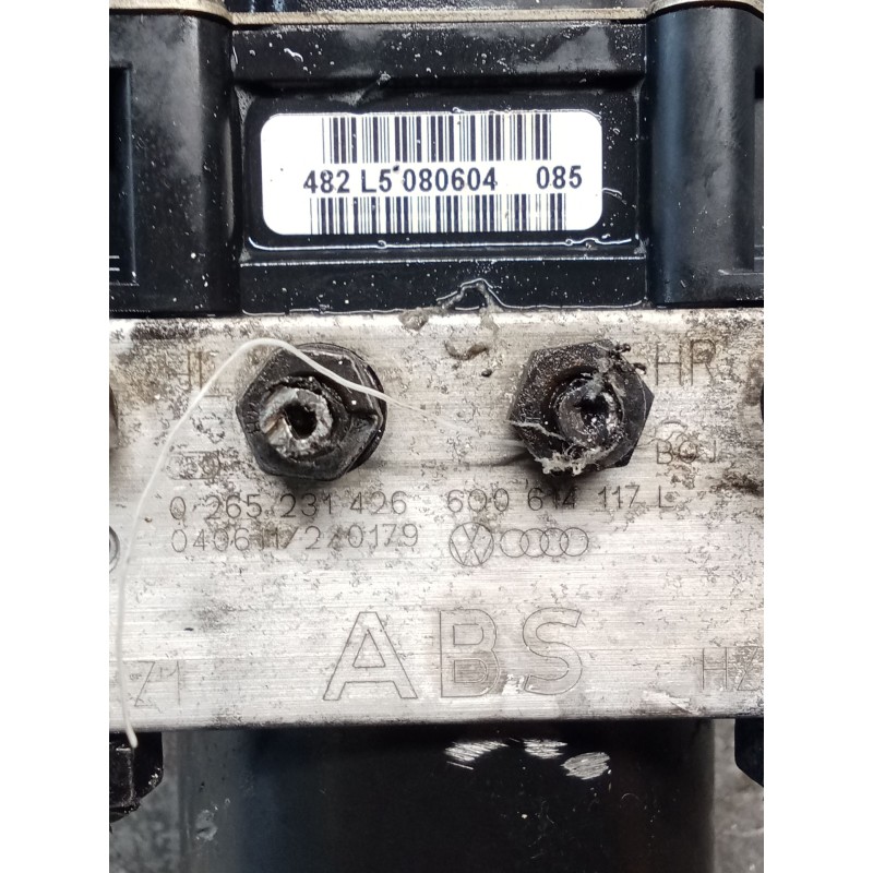 Recambio de abs para seat cordoba (6l2) 1.4 16v referencia OEM IAM 0265800363 6Q0907319R0003 0265231426 6Q9614117