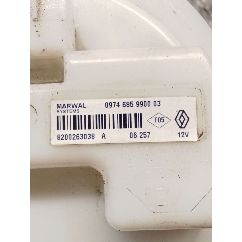 Recambio de bomba combustible para renault clio iii (br0/1, cr0/1) 1.2 16v (br02, br0j, br11, cr02, cr0j, cr11) referencia OEM I