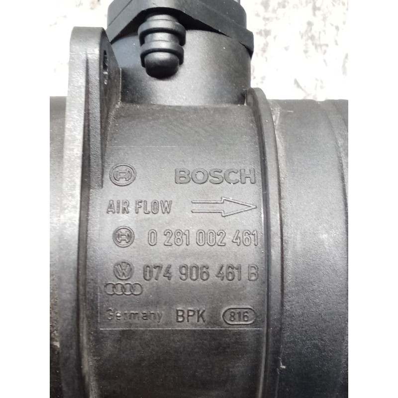 Recambio de caudalimetro para audi a4 b7 avant (8ed) 2.0 tdi 16v referencia OEM IAM 0281002461 074906461B 