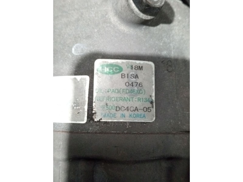 Recambio de compresor aire acondicionado para hyundai sonata v (nf) 2.0 crdi referencia OEM IAM F500DC4CA05  