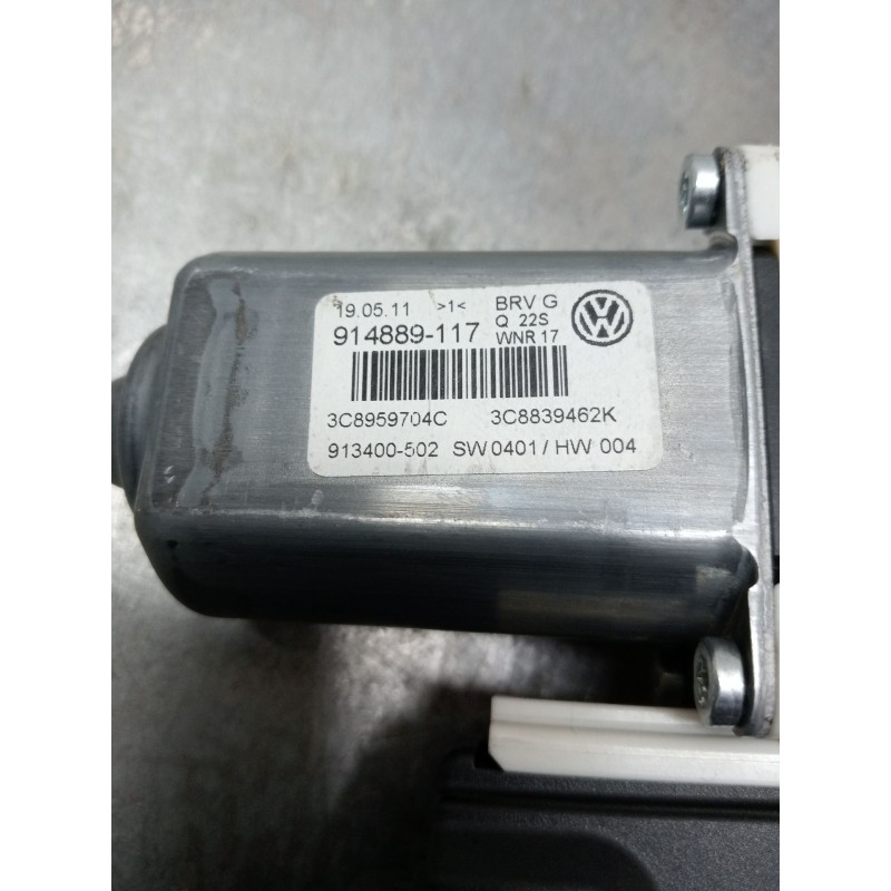 Recambio de elevalunas trasero derecho para volkswagen passat cc b6 (357) 2.0 tdi referencia OEM IAM 3C8839462K 4P 3C8959704C