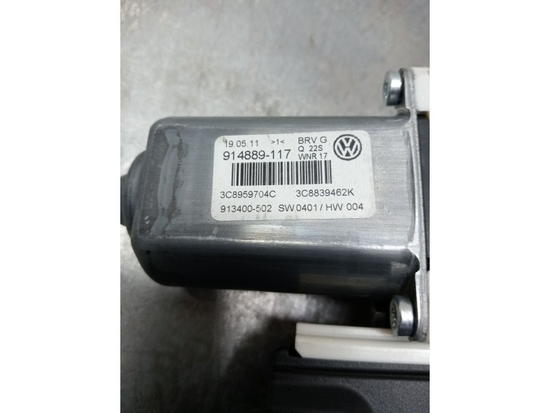 Recambio de elevalunas trasero derecho para volkswagen passat cc b6 (357) 2.0 tdi referencia OEM IAM 3C8839462K 4P 3C8959704C