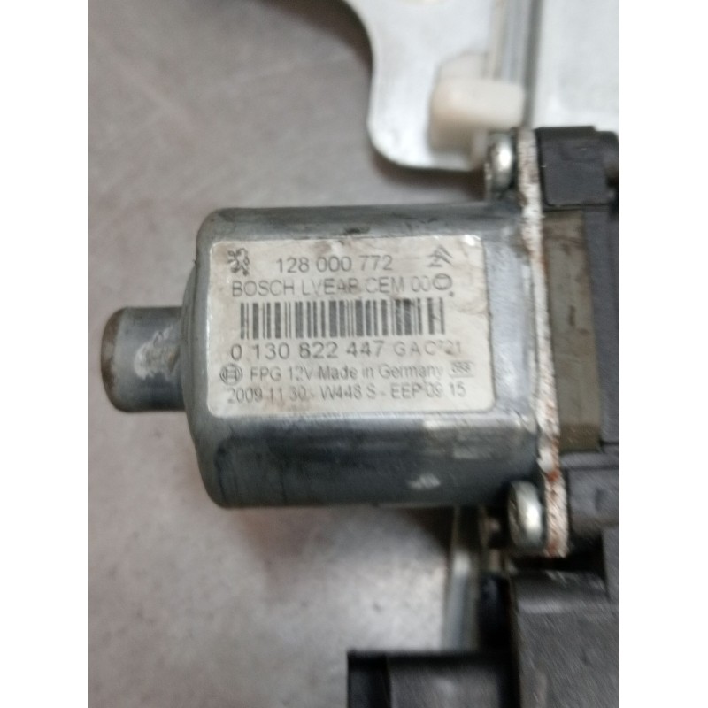 Recambio de elevalunas trasero izquierdo para citroën c5 iii (rd_) 2.0 hdi 140 referencia OEM IAM 0130822447 4P 128000772