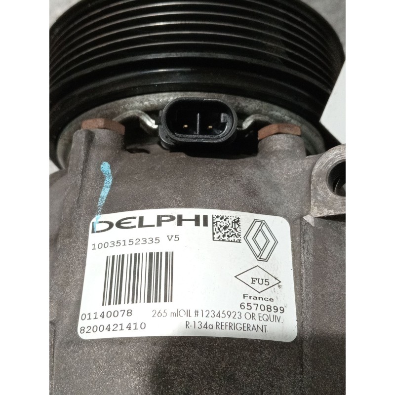 Recambio de compresor aire acondicionado para renault laguna ii grandtour (kg0/1_) 1.9 dci (kg0g) referencia OEM IAM 8200421410 