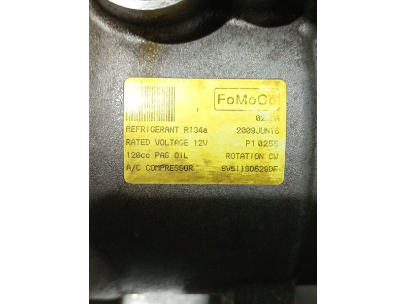 Recambio de compresor aire acondicionado para ford fiesta vi (cb1, ccn) 1.6 tdci referencia OEM IAM 8V5119D629DF  