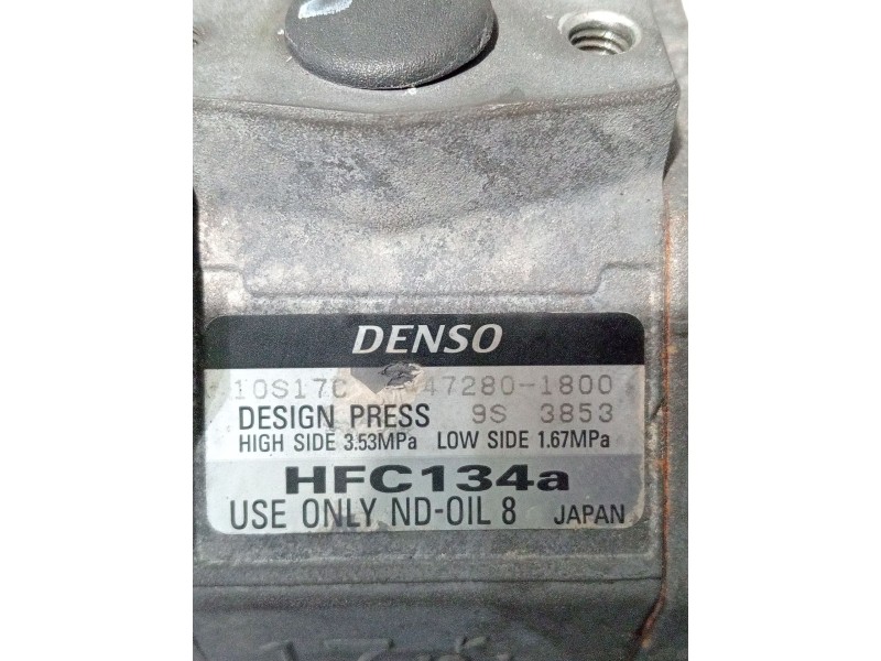 Recambio de compresor aire acondicionado para iveco daily vi furgoneta 33s13, 35s13, 35c13 referencia OEM IAM 472801800  