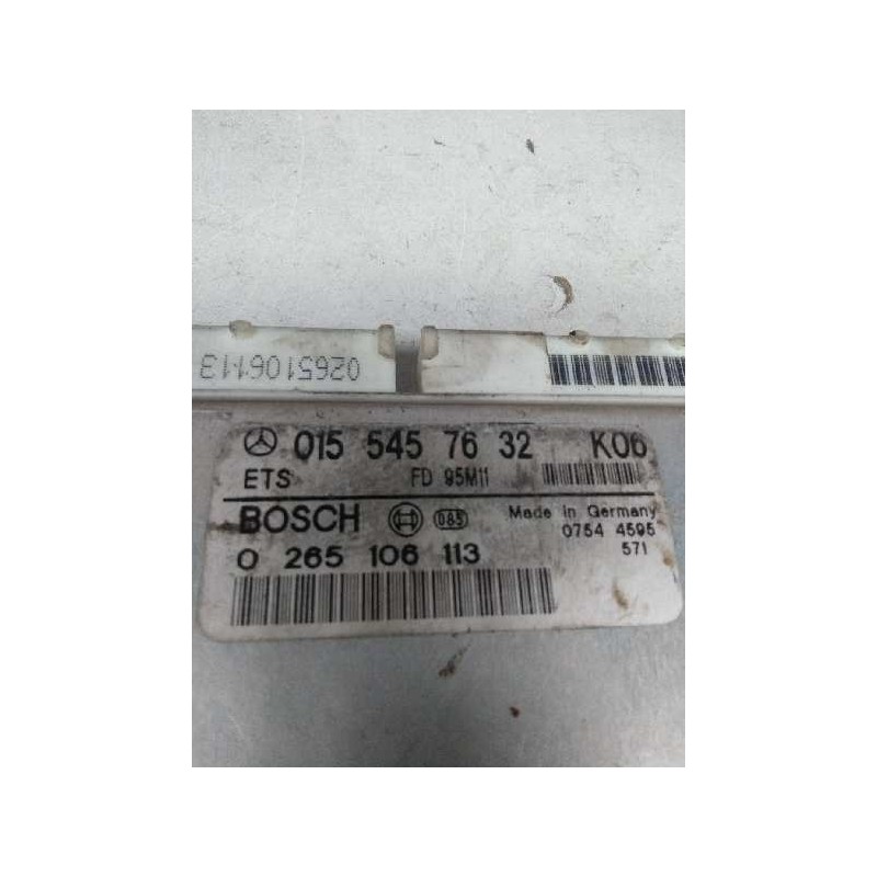 Recambio de centralita abs para mercedes clase e (w210) berlina diesel 2.2 diesel cat referencia OEM IAM 0265106113 0155457632 F