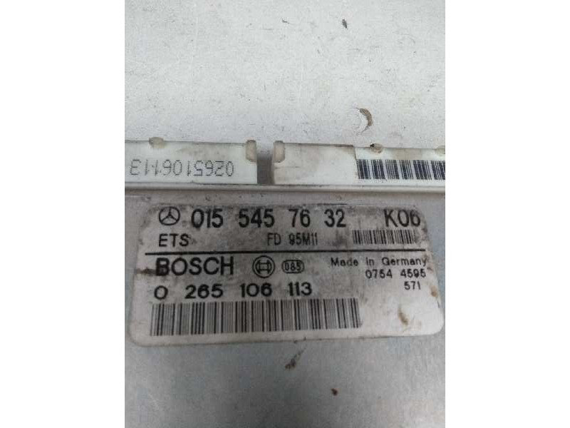 Recambio de centralita abs para mercedes clase e (w210) berlina diesel 2.2 diesel cat referencia OEM IAM 0265106113 0155457632 F