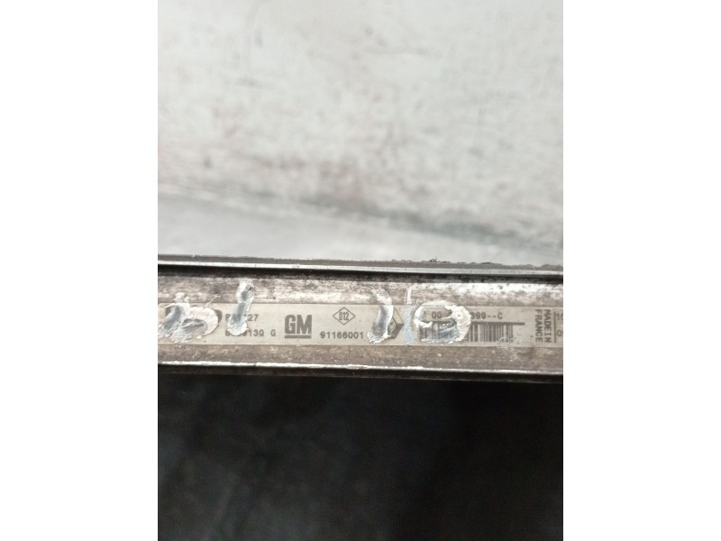 Recambio de radiador agua para nissan primastar furgoneta (x83) 1.9 dci 100 referencia OEM IAM 91166001  