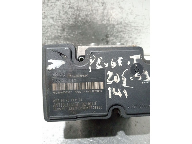 Recambio de abs para peugeot 206 hatchback (2a/c) 1.4 i referencia OEM IAM 9659136980 10020700684 