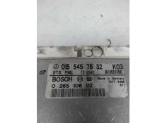 Recambio de centralita asr para mercedes clase e (w210) berlina 4.2 v8 32v cat referencia OEM IAM 0265106114 0185454832 FD96M04  2