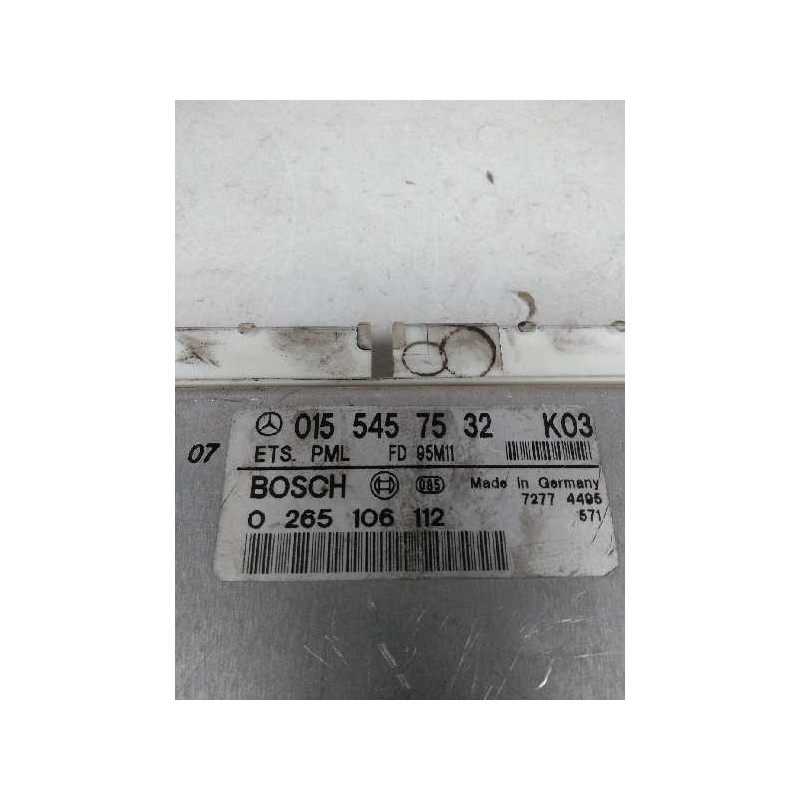 Recambio de centralita abs para mercedes clase e (w210) berlina diesel 3.0 diesel cat referencia OEM IAM 0265106112 0155457532 F