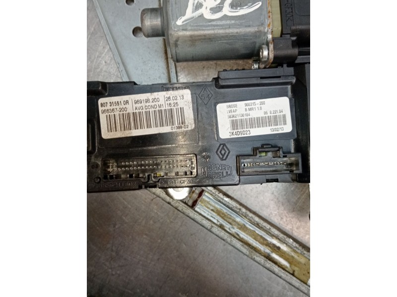 Recambio de elevalunas delantero izquierdo para renault megane iii hatchback (bz0/1_, b3_) 1.5 dci (bz09, bz0d, bz1w, bz29, bz14