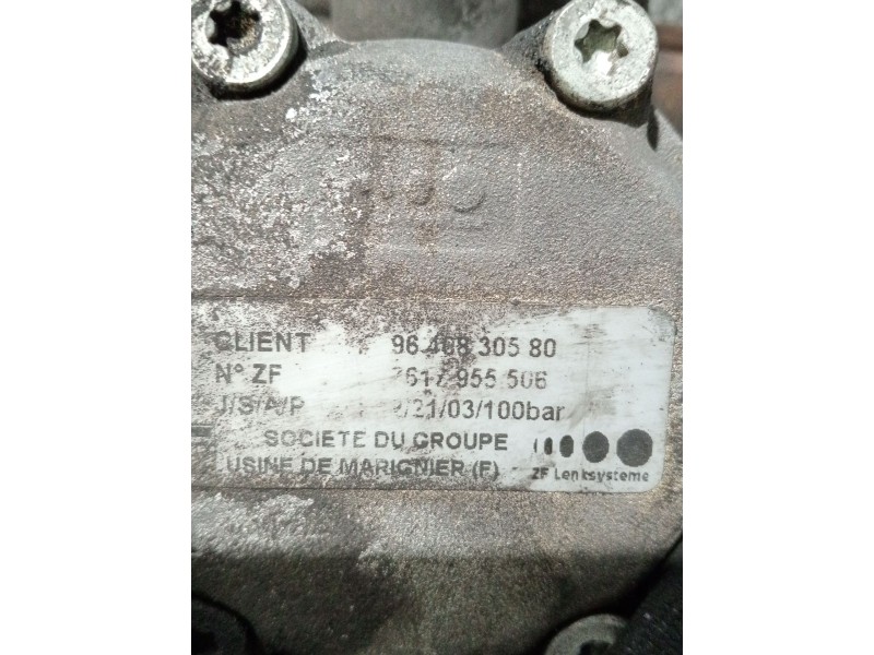 Recambio de bomba direccion para peugeot 406 (8b) 2.0 hdi 110 referencia OEM IAM 9640830580 7617955506 
