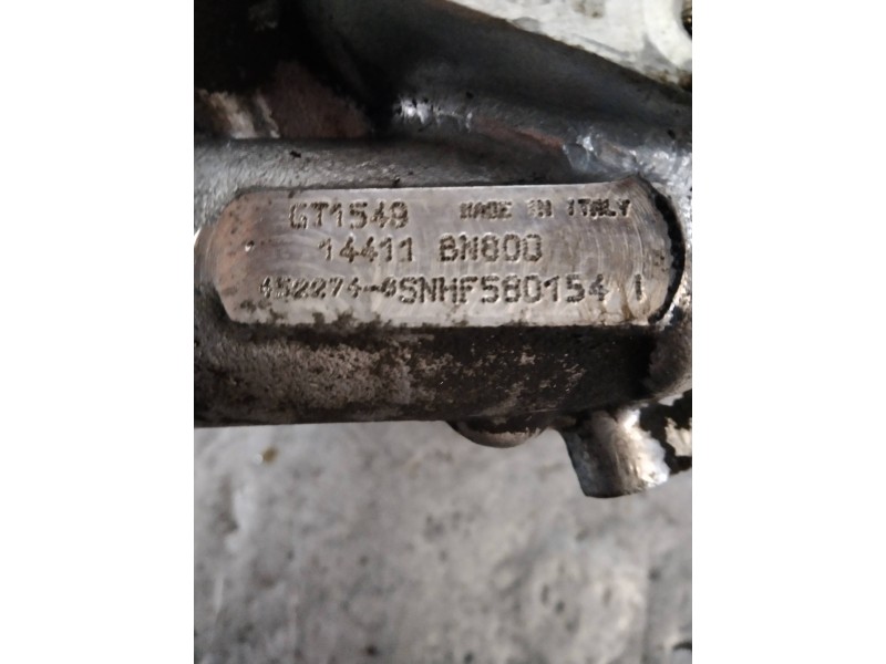 Recambio de turbocompresor para nissan almera (n16/e) acenta referencia OEM IAM 4522746 144118N800 GT1549