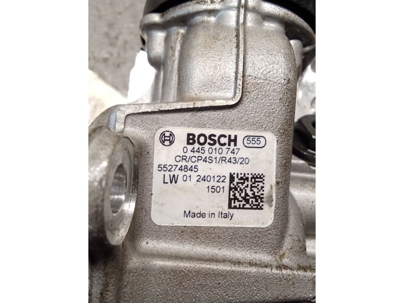 Recambio de bomba inyeccion para fiat ducato caja cerrada 33 (06.2006 =>) referencia OEM IAM 0445010747 55274845 BOSCH