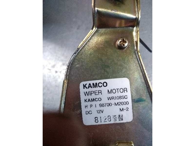 Recambio de motor limpia trasero para hyundai santamo gl referencia OEM IAM WR108SC 98700M2000 