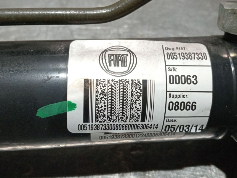 Recambio de cremallera direccion para fiat doblo autobús (263_) 1.6 d multijet (263axd1b) referencia OEM IAM 00519387330 2614500