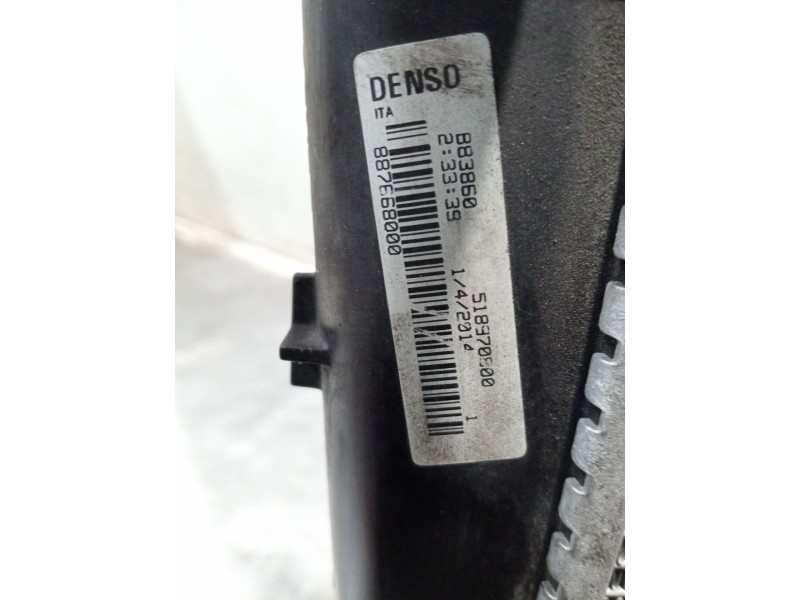 Recambio de radiador agua para fiat doblo autobús (263_) 1.6 d multijet (263axd1b) referencia OEM IAM 518970800 883860 
