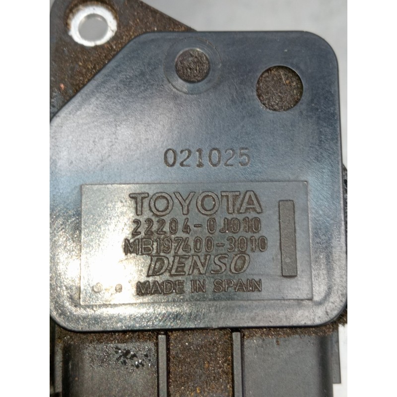 Recambio de caudalimetro para toyota corolla (_e12_) 1.6 vvt-i (zze121_) referencia OEM IAM 222040J010 MB1974003010 