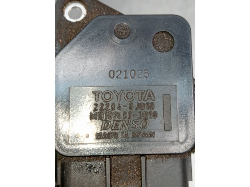 Recambio de caudalimetro para toyota corolla (_e12_) 1.6 vvt-i (zze121_) referencia OEM IAM 222040J010 MB1974003010 