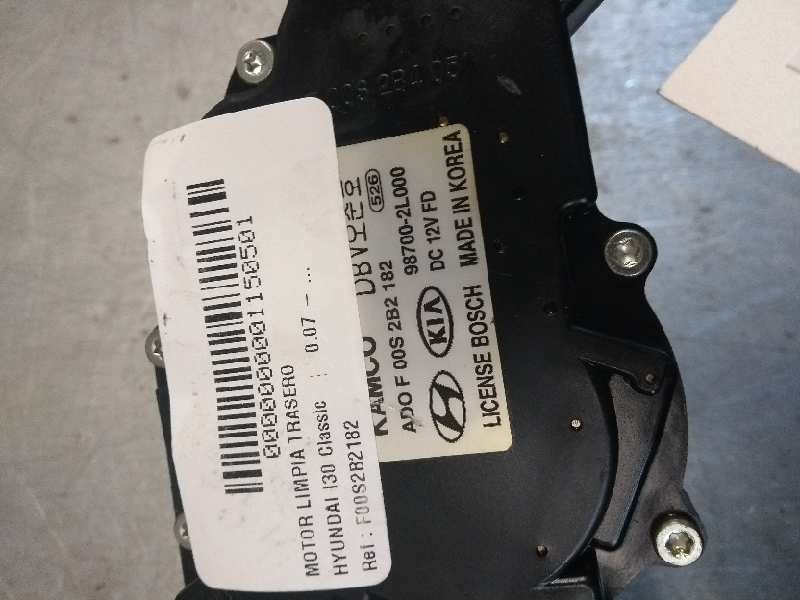 Recambio de motor limpia trasero para hyundai i30 classic referencia OEM IAM F00S2B2182 987002L000 