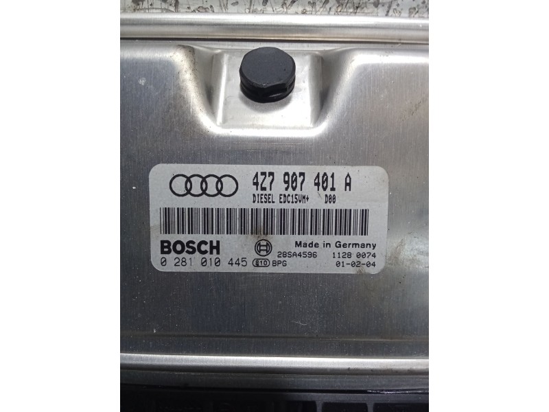 Recambio de centralita motor uce para audi allroad c5 (4bh) 2.5 tdi quattro referencia OEM IAM 0281010445 4Z7907401A 