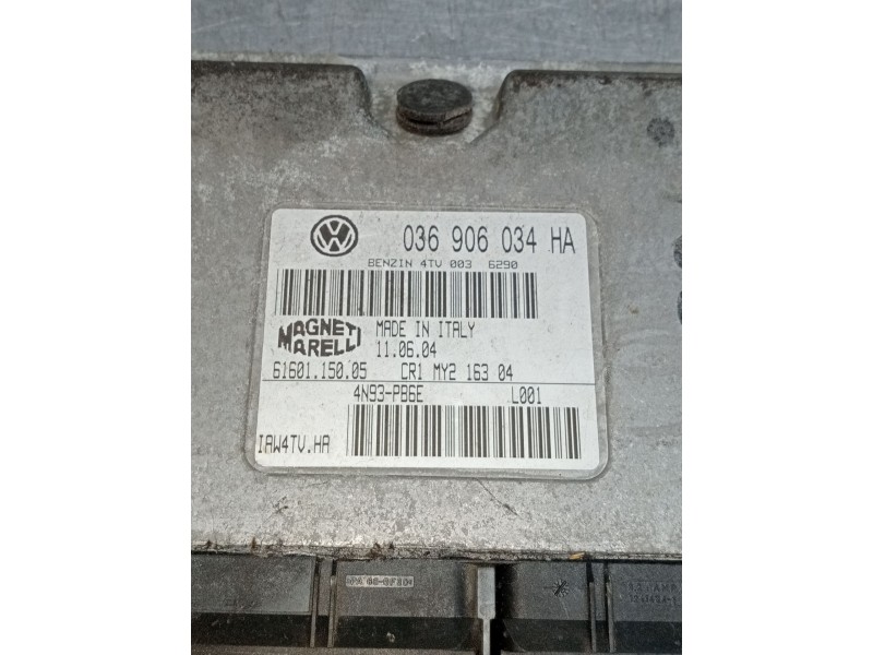 Recambio de centralita motor uce para seat cordoba (6l2) 1.4 16v referencia OEM IAM 036906034 6160115005 IAW4TVHA