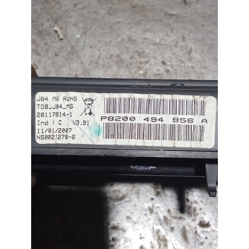 Recambio de cuadro instrumentos para renault grand scénic ii (jm0/1_) 1.9 dci (jm14) referencia OEM IAM   