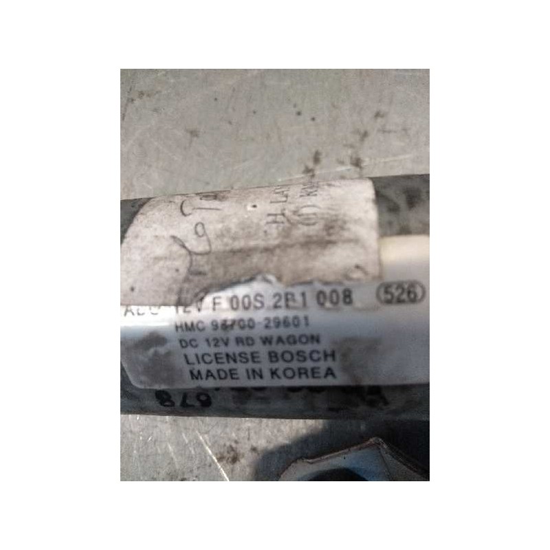 Recambio de motor limpia trasero para hyundai lantra familiar (rd) 1.6 gls referencia OEM IAM F00S2B1008 9870029601 