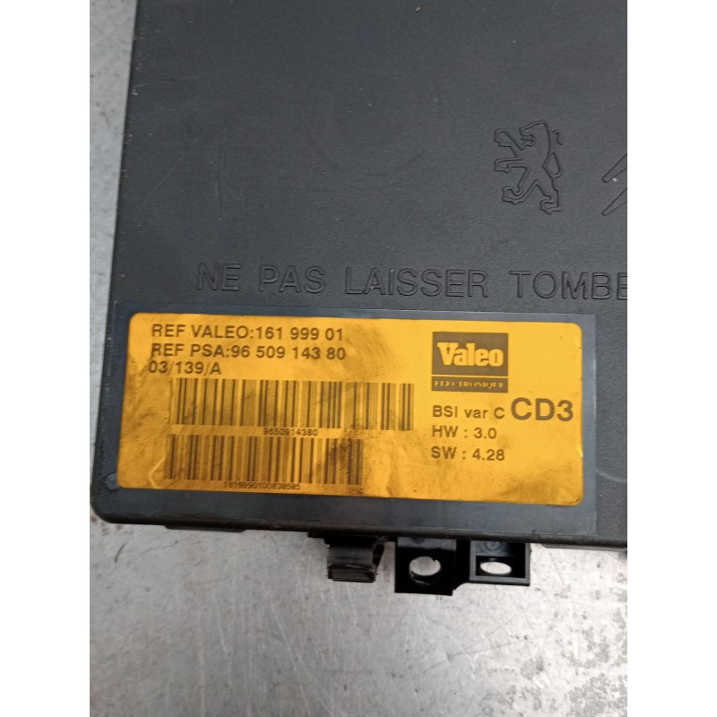 Recambio de caja reles / fusibles para peugeot 406 (8b) 2.0 hdi 110 referencia OEM IAM 16199901 9650914380 