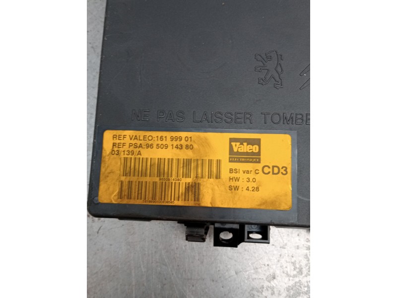 Recambio de caja reles / fusibles para peugeot 406 (8b) 2.0 hdi 110 referencia OEM IAM 16199901 9650914380 