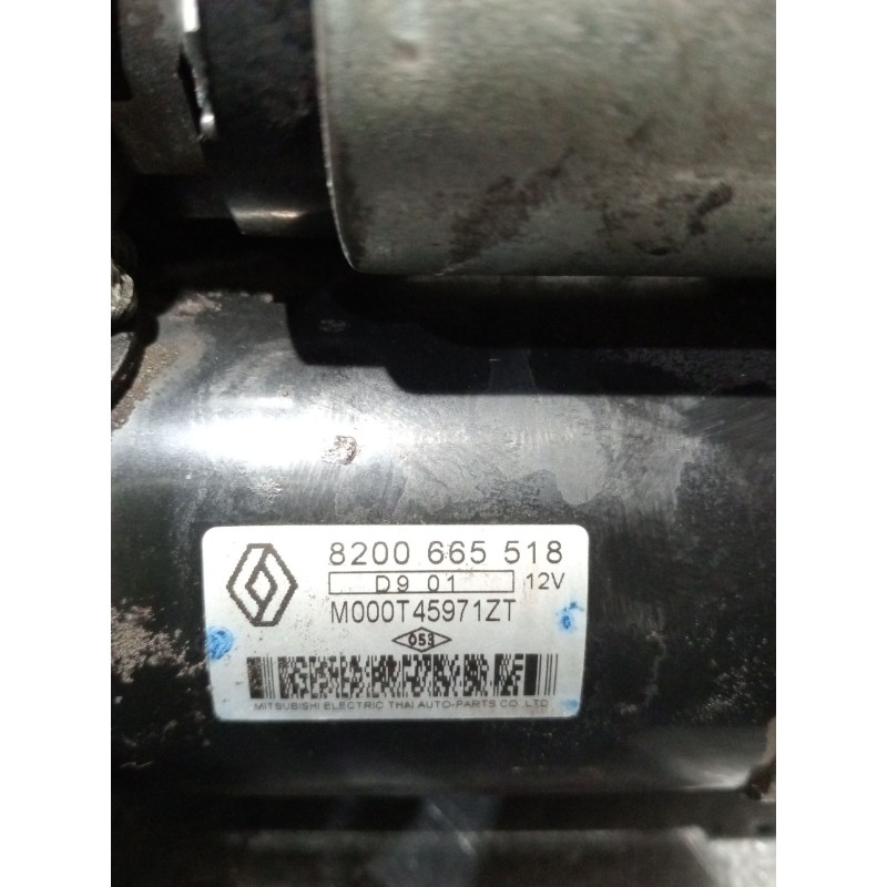 Recambio de motor arranque para renault megane iii hatchback (bz0/1_, b3_) 1.6 16v (bz1b, bz1h) referencia OEM IAM 8200665518 M0