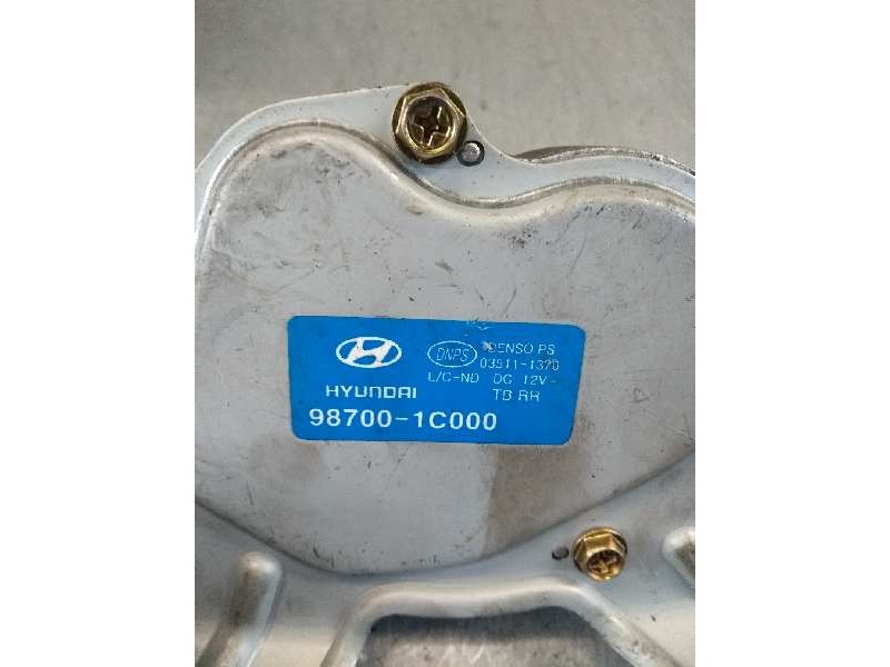 Recambio de motor limpia trasero para hyundai getz (tb) 1.1 12v cat referencia OEM IAM 035111370 987001C000 