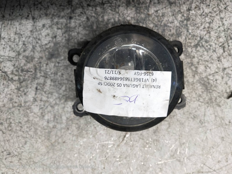 Recambio de faro antiniebla derecho para renault laguna ii (bg0) confort dynamique referencia OEM IAM   