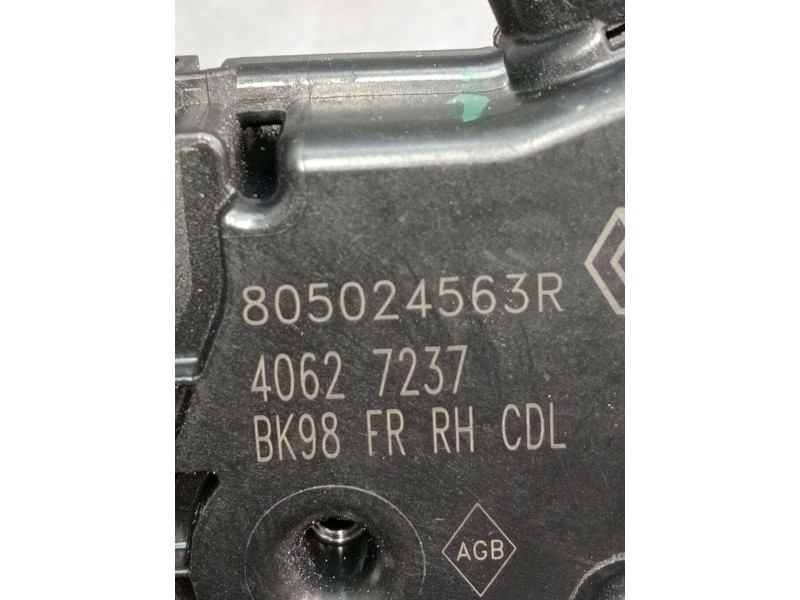 Recambio de motor cierre centralizado delantero derecho para renault clio iv (bh_) 0.9 tce 90 referencia OEM IAM 805024563R  