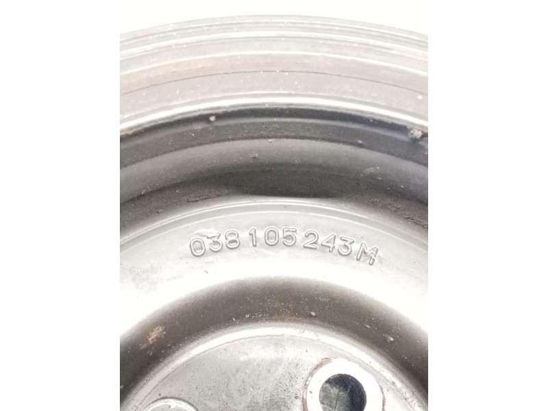 Recambio de polea cigueñal para volkswagen passat cc b6 (357) 2.0 tdi referencia OEM IAM 038105253M  